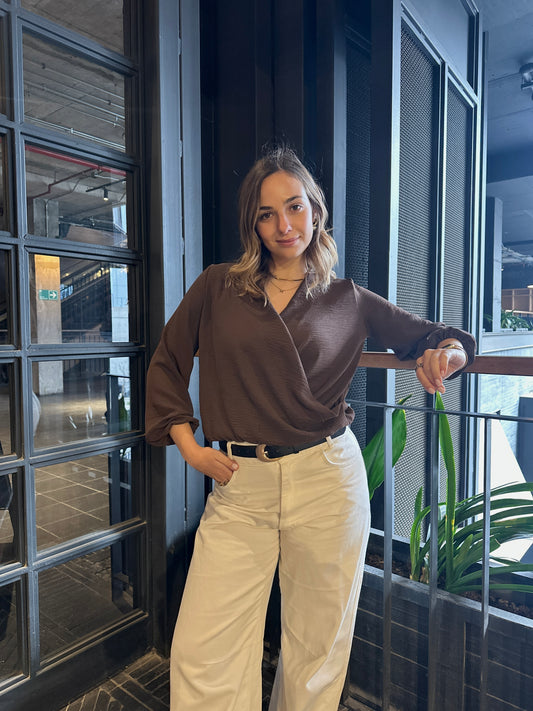 BLUSA VITTO CAFÉ