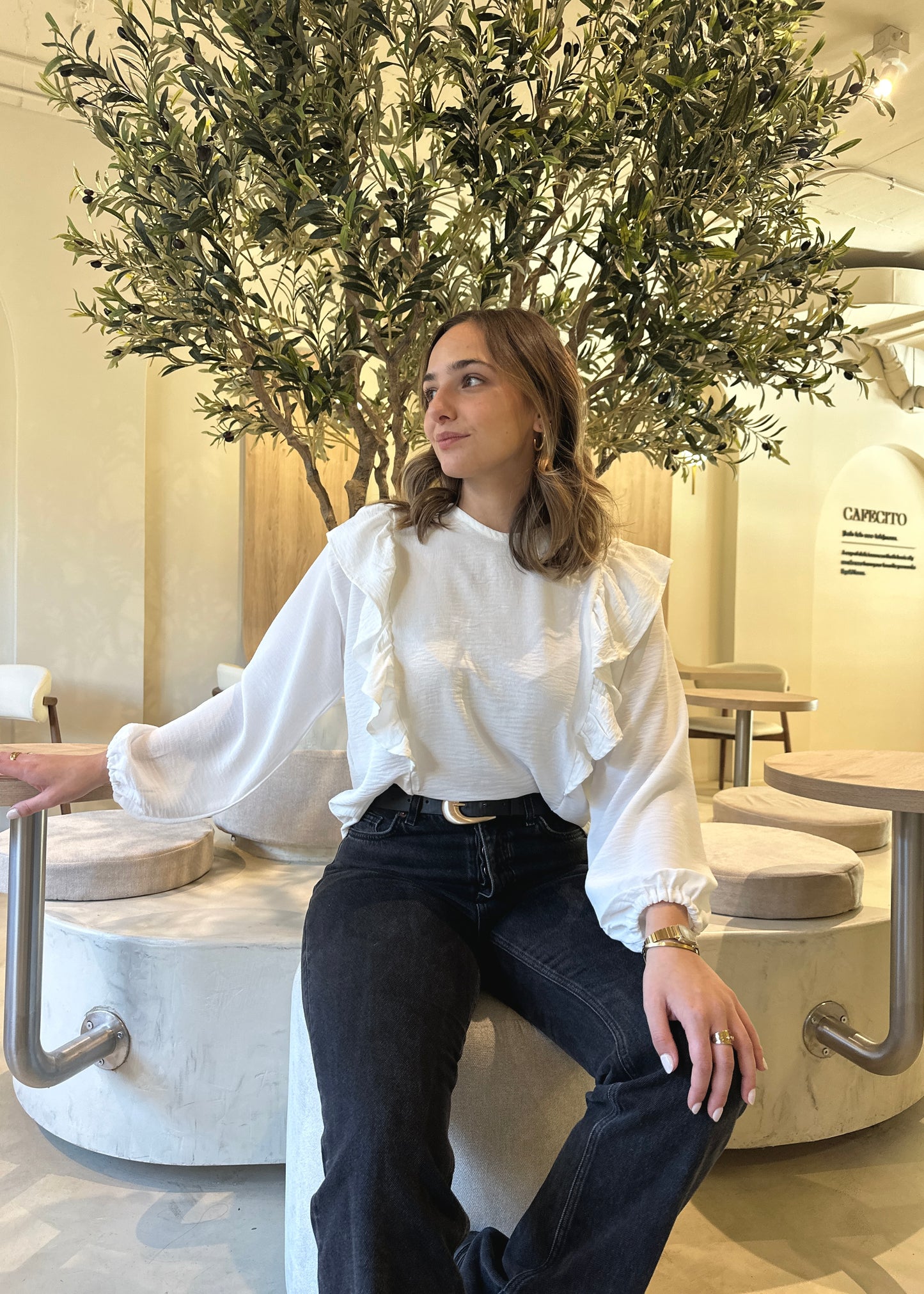 BLUSA OCTAVIA BLANCA