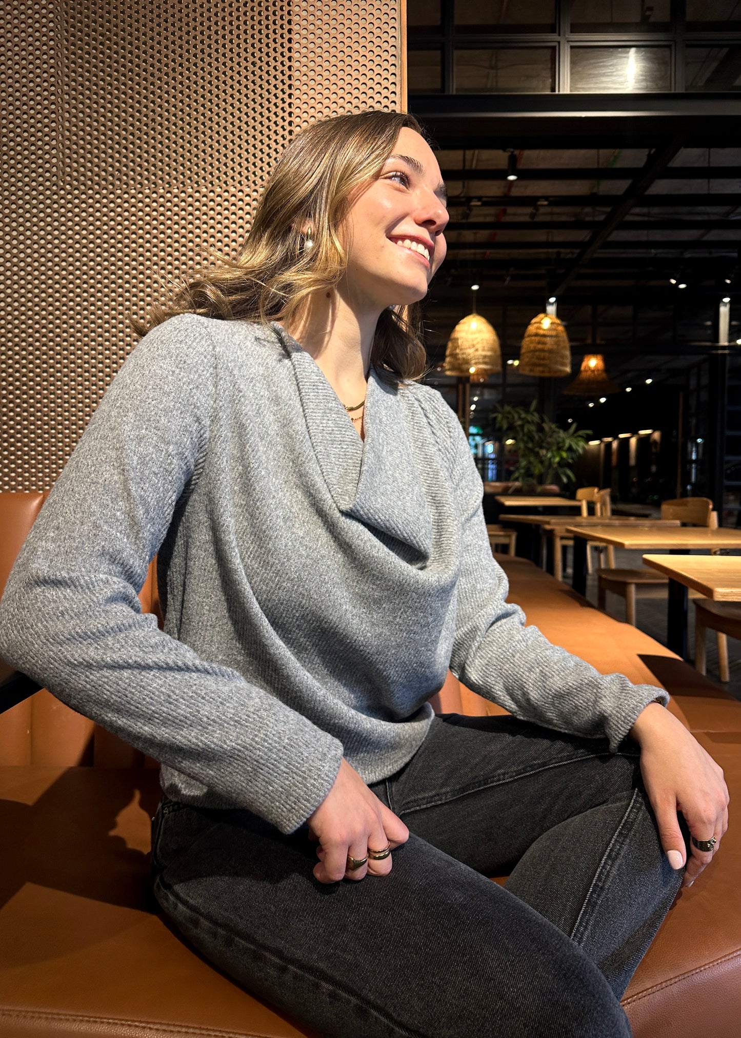 SWEATER MILA GRIS