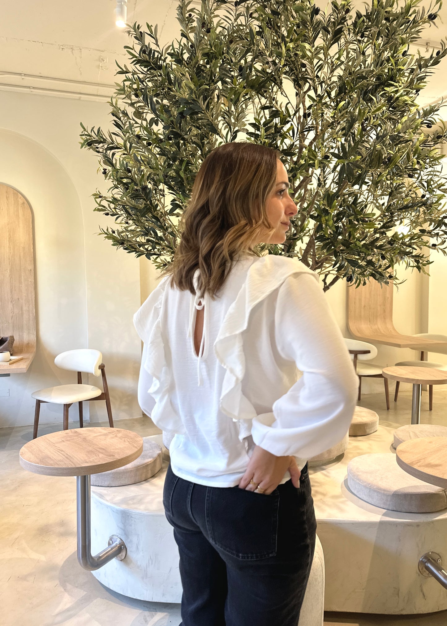 BLUSA OCTAVIA BLANCA
